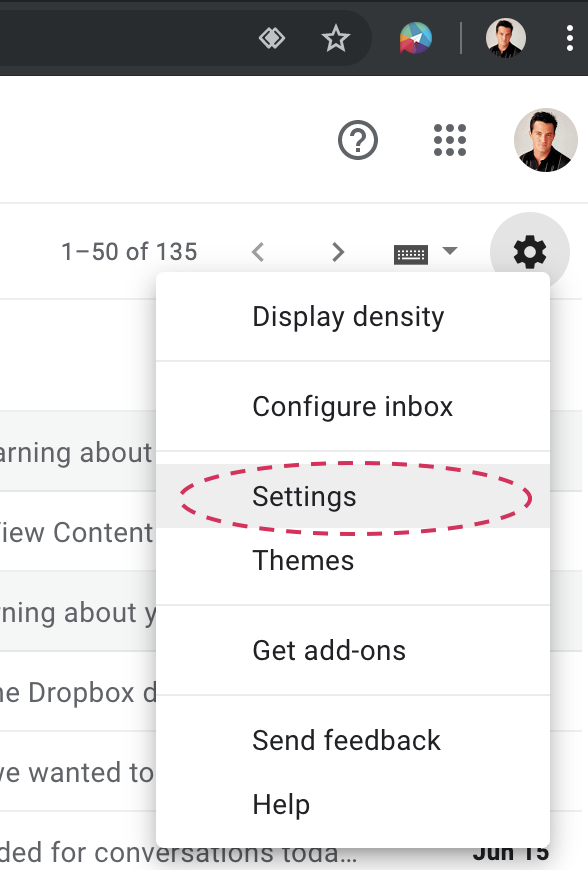 How to add a signature in gmail